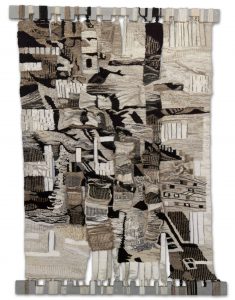Angela Bogdan. Lucrare de licență. 2005. „Structuri”. Tapiserie. Conducător: Alla Uvarov