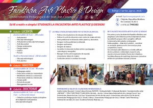 Facultatea Arte Plastice și Design UPS „I. Creangă” 2017