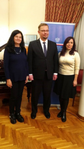 Organizatorii FAPD, Olimpiada Arbuz-Spatari și Ana Simac.