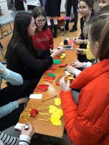 Masterclass la școala de arte plastice „A. Șciusev”