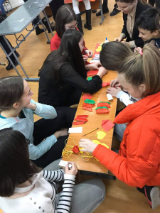 Masterclass la școala de arte plastice „A. Șciusev”