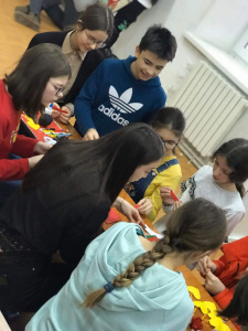 Masterclass la școala de arte plastice „A. Șciusev”