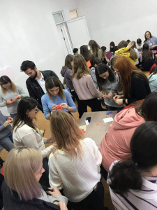 Masterclass la școala de arte plastice „A. Șciusev”