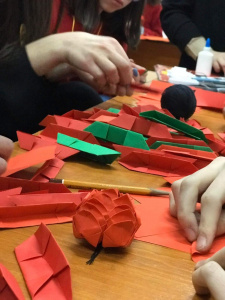Masterclass la școala de arte plastice „A. Șciusev”