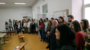Masterclass la școala de arte plastice „A. Șciusev”