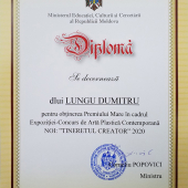 Premiu, acordat de Ministerul Educației, Culturii și Cercetării - Dumitru Lungu