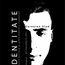 Vlad Caraulan _ Expozitie Identitate_Afis