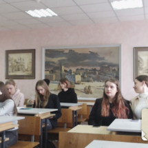 Master-class de caligrafie pentru Universitatea Masherova din Vitebsk_6